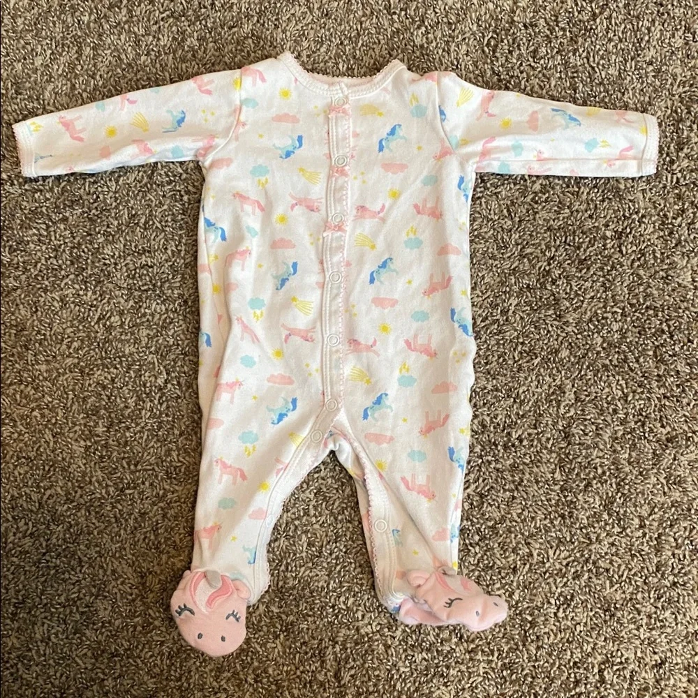 Baby Girl Pajama Bundle Size 3 Month
